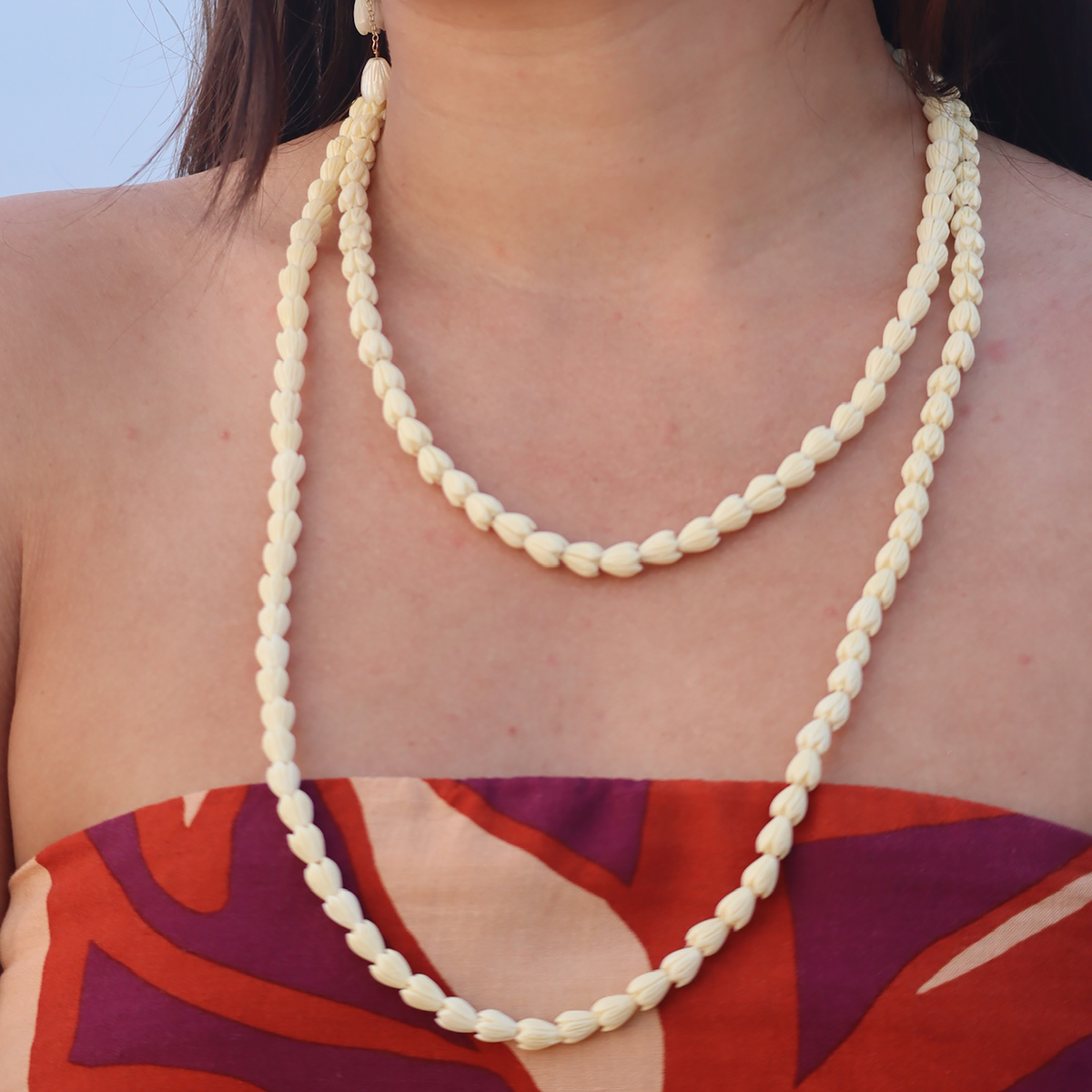 Pīkake Lei Mini Necklace Pikake (Sterling Silver) – Debby Sato Designs