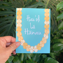 Puakenikeni Hau'oli Lā Hānau Hawaiian Birthday Greeting Card