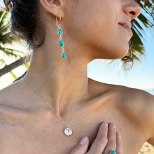 Turquoise Trio Earrings (Sterling Silver)