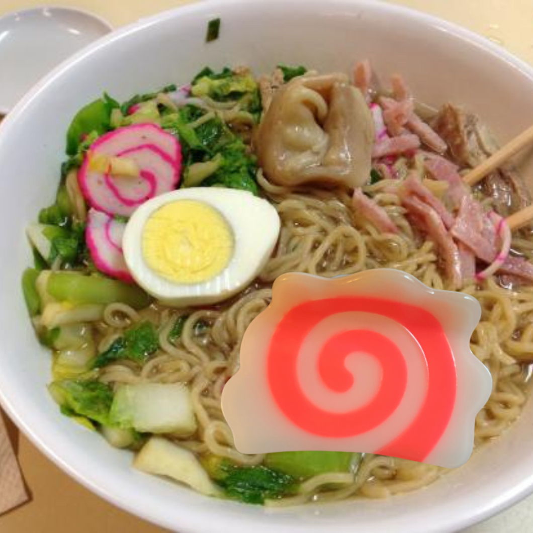 Japanese Fishcake Kamaboko Narutomaki Hair Claw