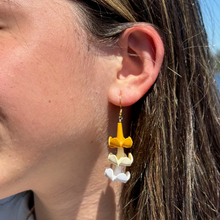 Puakenikeni Triple Clay Earrings Tri-Color