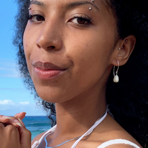 Mother of Pearl Pīkake, Pikake Earrings