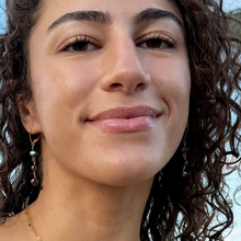 Kahakai Dainty Gray Freshwater Pearl Triple Earrings