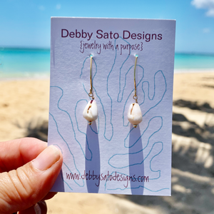 Petite Cone Shell Earrings