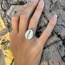 Cowrie Statement Ring (Sterling Silver)