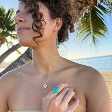 Turquoise Trio Earrings (Sterling Silver)