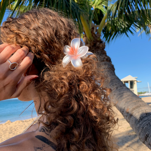 Plumeria Hair Claw