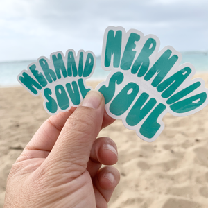 Mermaid Soul Blue Sticker