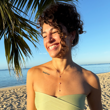 Kahakai Dainty Pink Triple Freshwater Pearl Y Necklace - Debby Sato Designs