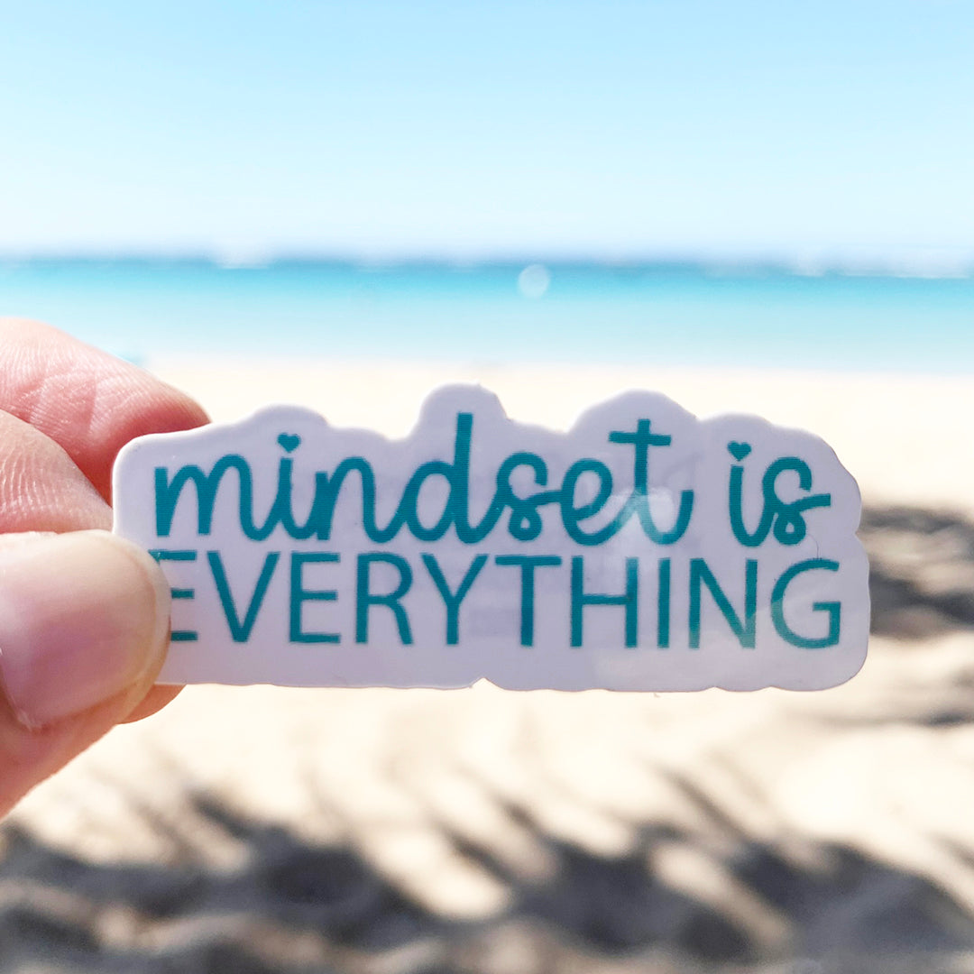 Mindset Is Everything Sticker – Debby Sato Designs