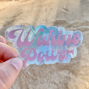 Wahine Power Sticker Small
