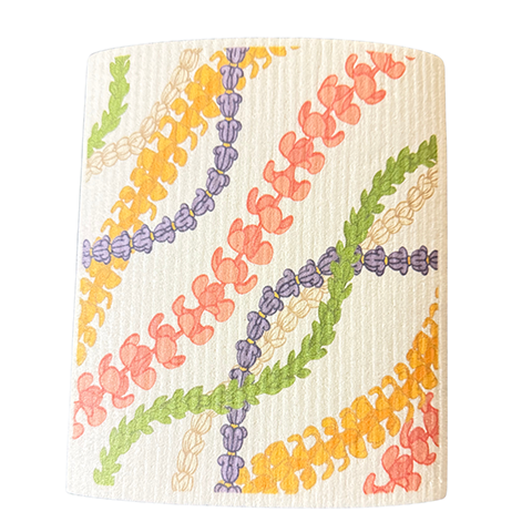 Lei Day Swedish Towel Dishcloth Sustainable Biodegradeable