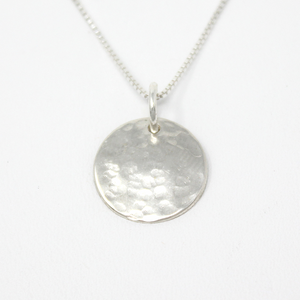 Mahina (Moon) Necklace, Small (Sterling Silver) - Debby Sato Designs