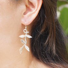 Maile Vine Earrings (Sterling Silver) - Debby Sato Designs