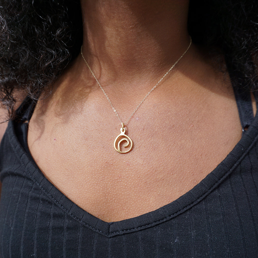 Peahi Necklace (14k Gold over Sterling Silver) - Debby Sato Designs