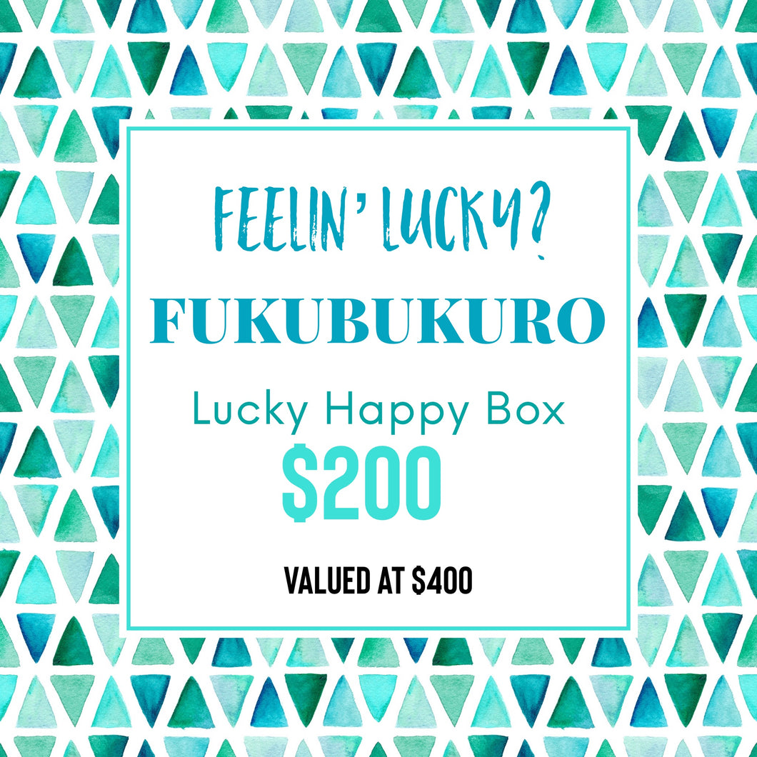 $200 FUKUBUKURO HAPPY, LUCKY BOX