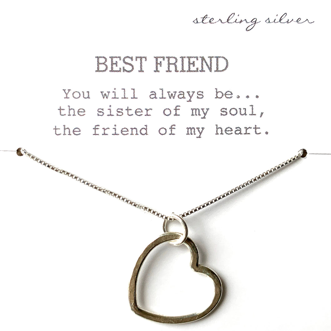 Best Friend Necklace (Sterling Silver) - Debby Sato Designs