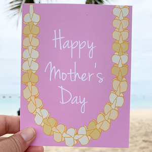 Puakenikeni Motherʻs Day Greeting Card (English)