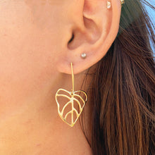 Kalo Earrings, Taro Earrings (14k Gold over Sterling Silver) - Debby Sato Designs