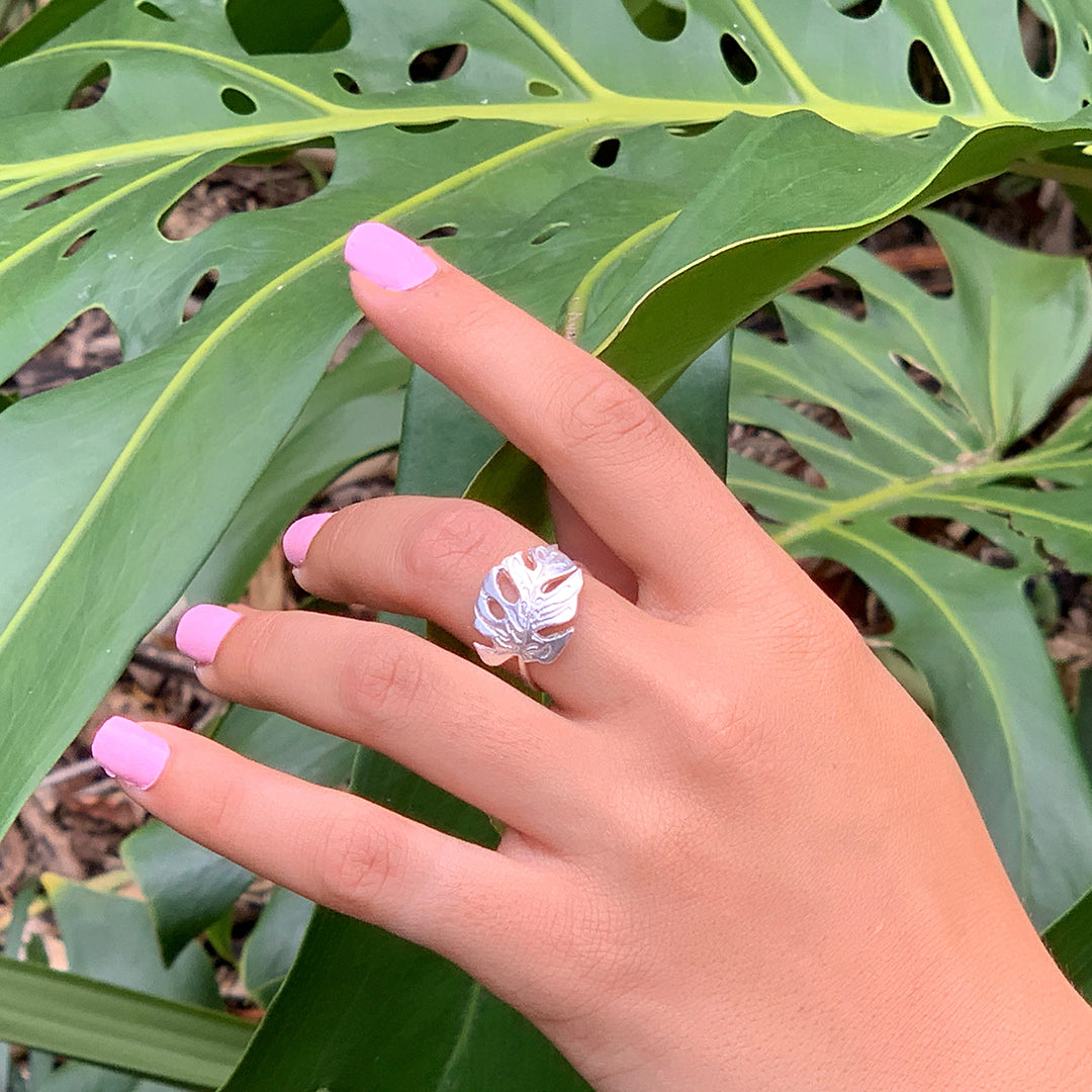 monstera ring Monstera Ring (Sterling Silver)